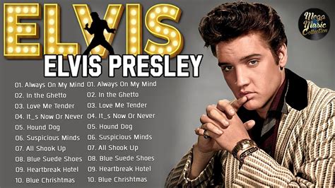 elvis greatest hits playlist.